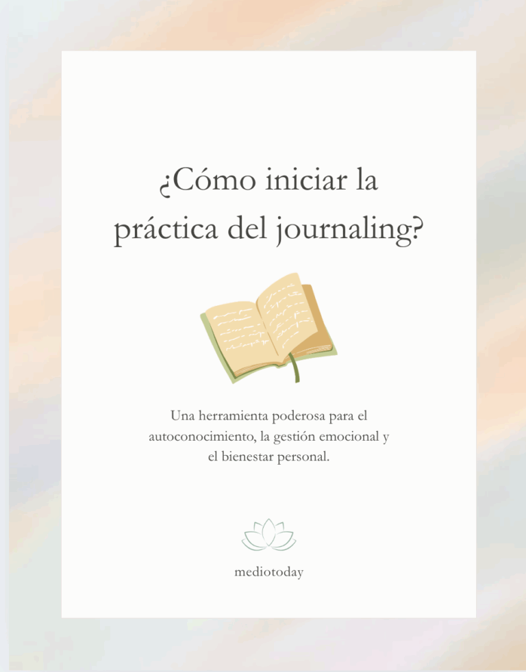 guia como iniciar la practica del journaling